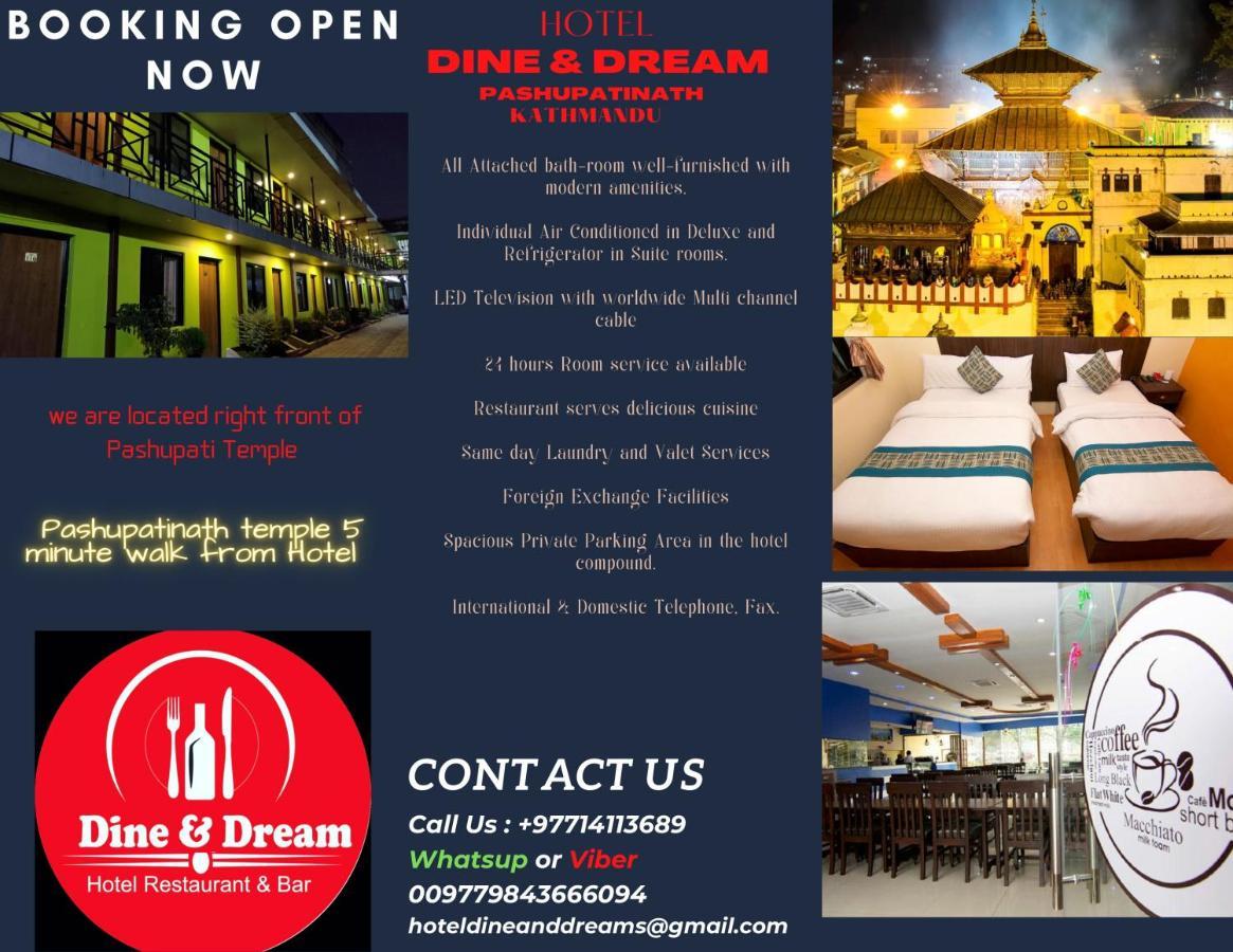 Hotel Dine & Dream Káthmándú Exteriér fotografie